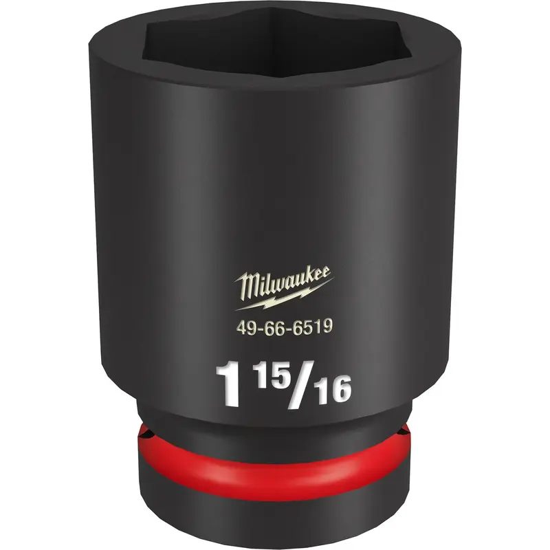 Milwaukee 49-66-6519 SHOCKWAVE Impact Duty 1-Inch Drive 1-15/16-Inch Deep 6 Point Socket