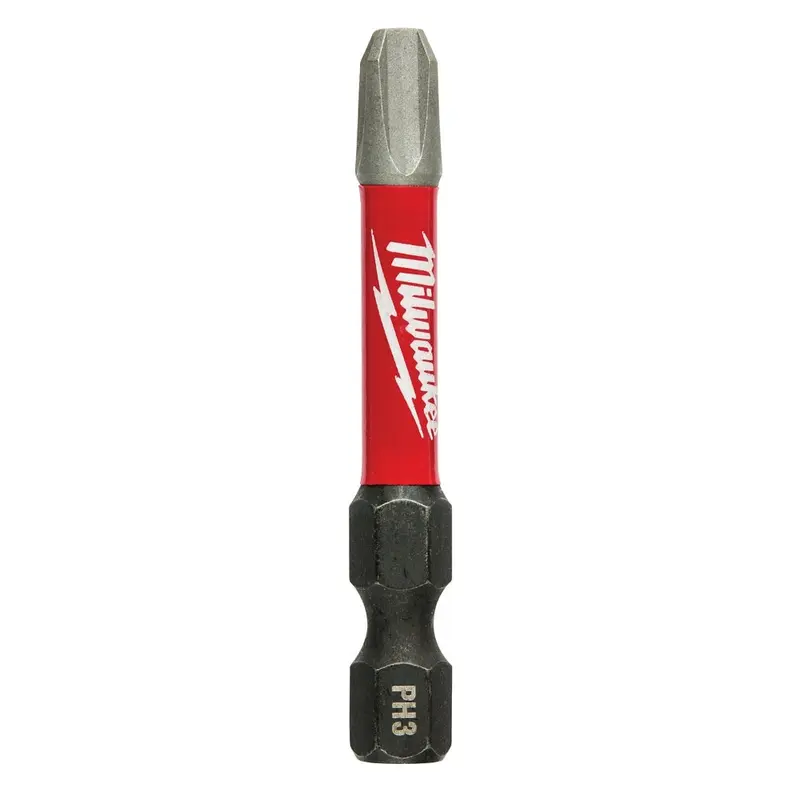Milwaukee 48-32-4963 SHOCKWAVE 2-Inch PH3 Impact Bit, 2-Pack