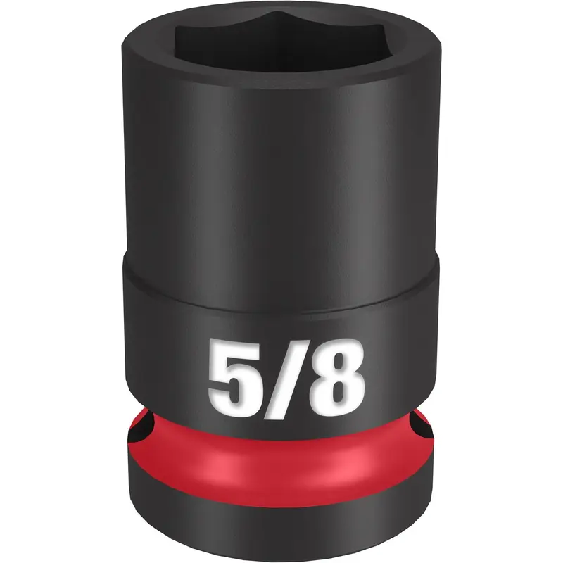 Milwaukee 49-66-6204 SHOCKWAVE Impact Duty 1/2-Inch Drive 5/8-Inch Standard 6 Point Socket