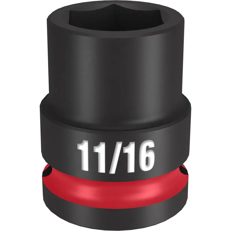 Milwaukee 49-66-6205 SHOCKWAVE Impact Duty 1/2-Inch Drive 11/16-Inch Standard 6 Point Socket