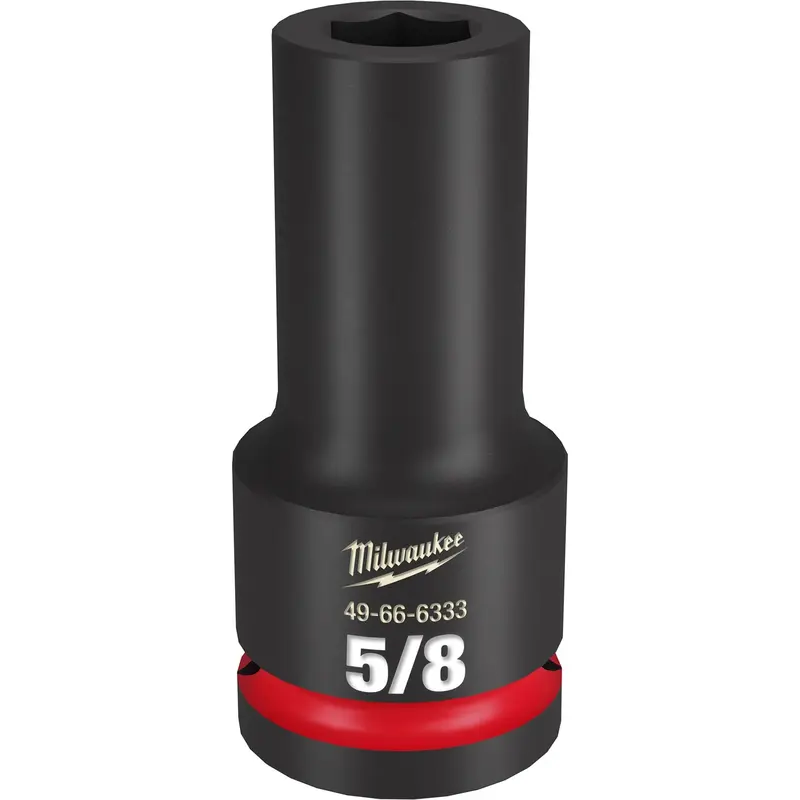 Milwaukee 49-66-6333 SHOCKWAVE Impact Duty 3/4-Inch Drive 5/8-Inch Deep 6 Point Socket