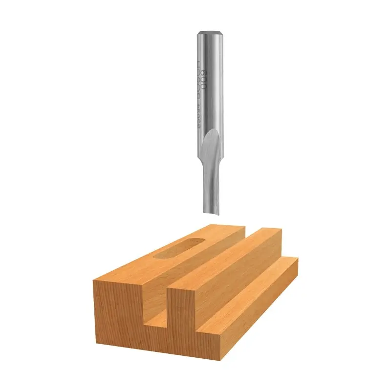 Bosch 85152 1/8 In. x 5/8 In. High Speed Steel 1-Flute Straight Router Bit