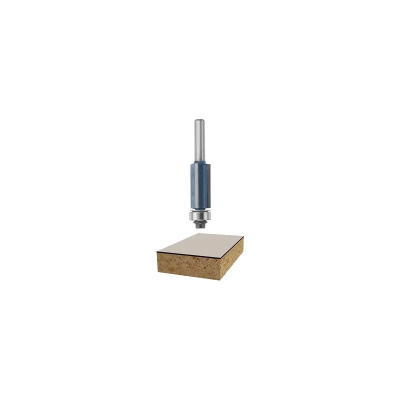 Bosch 85216M 1/2 In. x 1 In. Carbide Tipped 3-Flute Flush Trim Router Bit