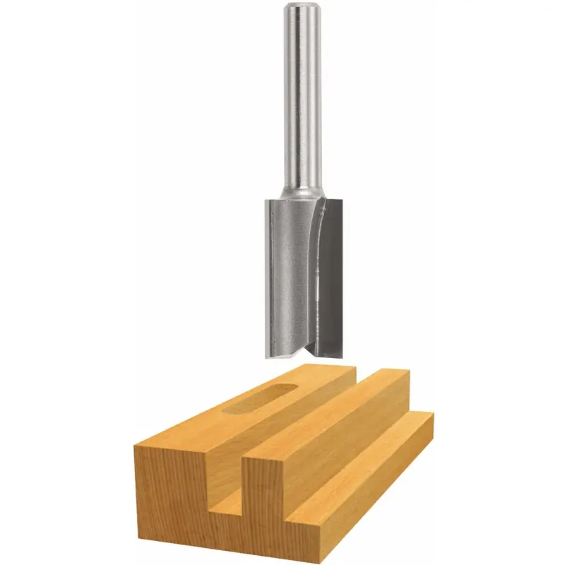 Bosch 85227M 1/2" x 1" Carbide Tipped 2-Flute Straight Router Bit