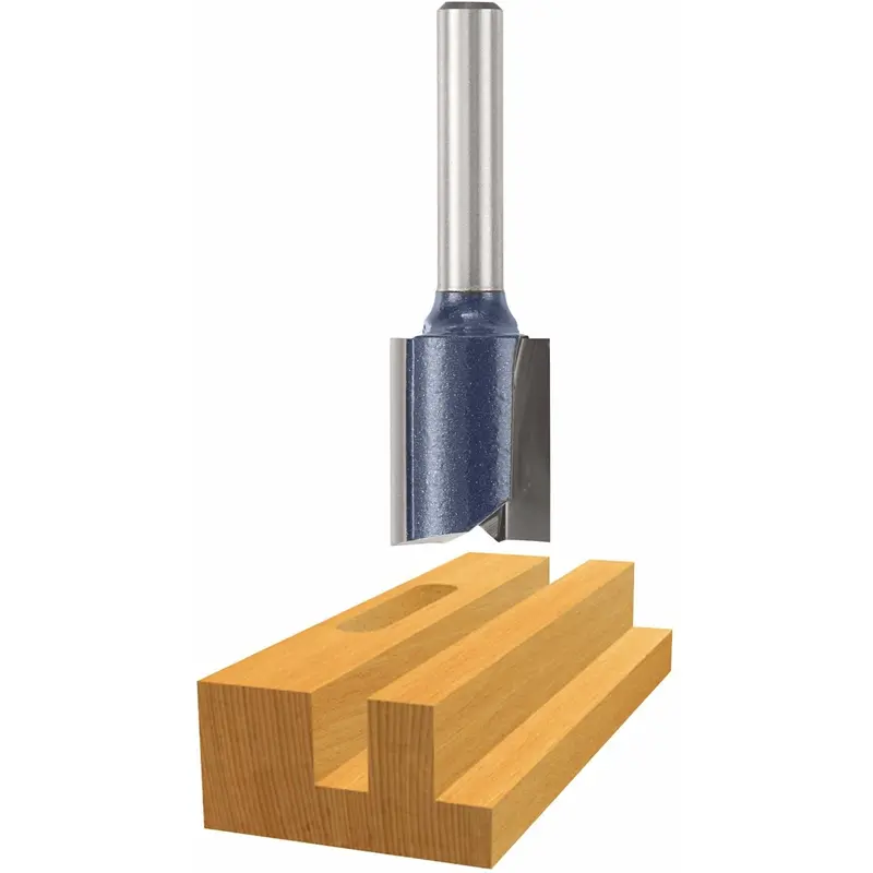 Bosch 85232M 3/4" x 3/4" Carbide Tipped 2-Flute Straight Router Bit