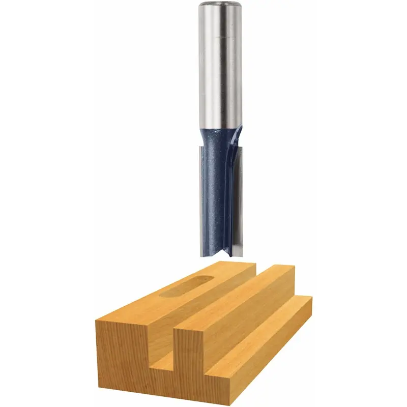 Bosch 85251M 1/2" x 2" Carbide Tipped 2-Flute Straight Router Bit