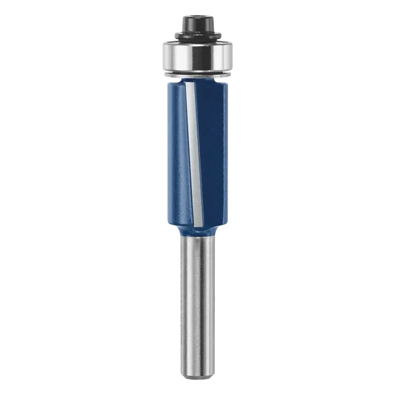Bosch 85266M 1/2 In. x 1 In. Carbide Tipped 2-Flute Flush Trim Router Bit