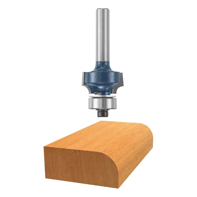 Bosch 85290M 1/8 In. x 3/8 In. Carbide Tipped Roundover Router Bit
