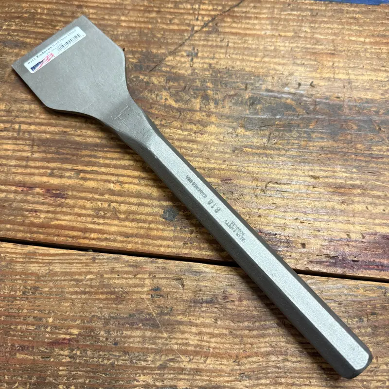 Enderes Floor Chisel 2 3/4" Cut x 3/4" Hex x 12" OAL (B-18)