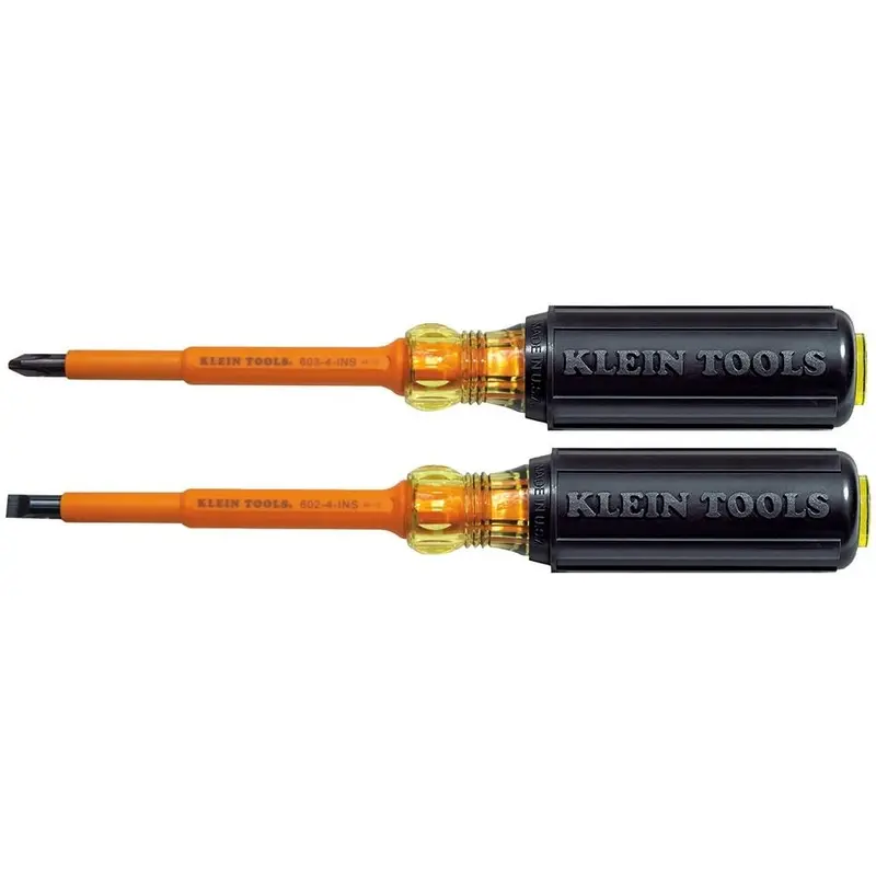 Klein 33532-INS 2-Piece Cushion-Grip Insulated Screwdriver Set