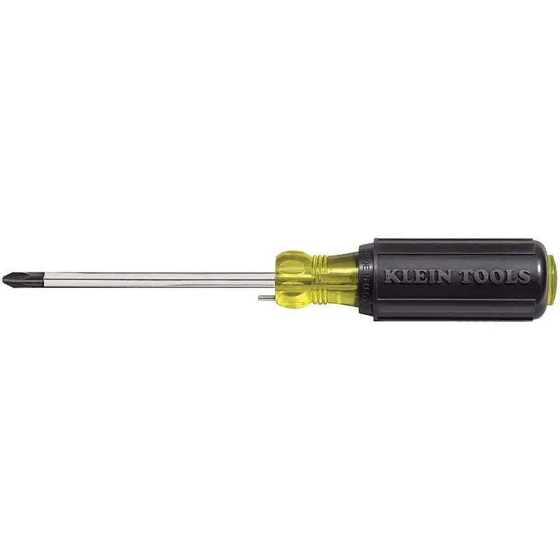 Klein 603-4B #2 Wire Bending Phillips-Tip Screwdriver - Round-Shank