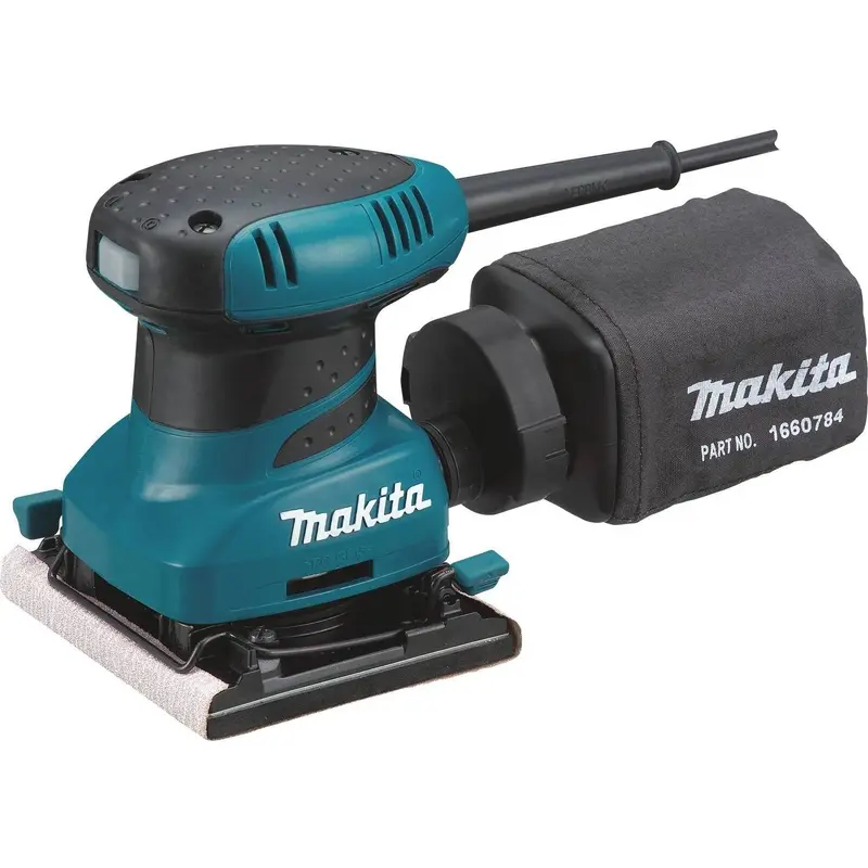 Makita BO4556K Corded 1/4 Sheet Finishing Sander, with Tool Case