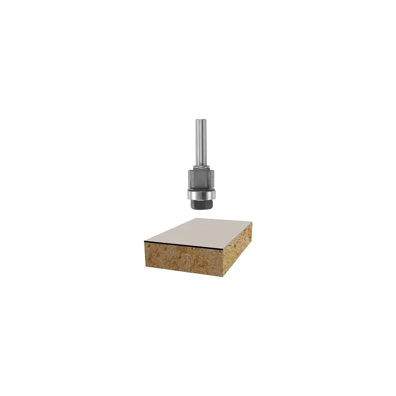 Bosch 85421M 5/8 In. x 3/8 In. Carbide Tipped 3-Flute Flush Trim Assembly Router Bit