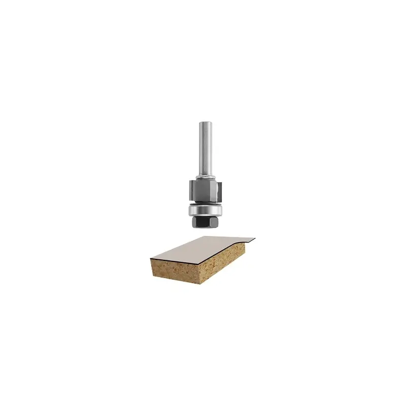 Bosch 85430M 5/8 In. x 3/8 In. Carbide Tipped 2-Flute Flush Trim Assembly Router Bit