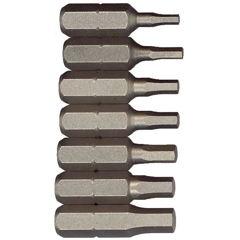 Bosch CC60392 6-Piece 1 In. Allen Insert Bits