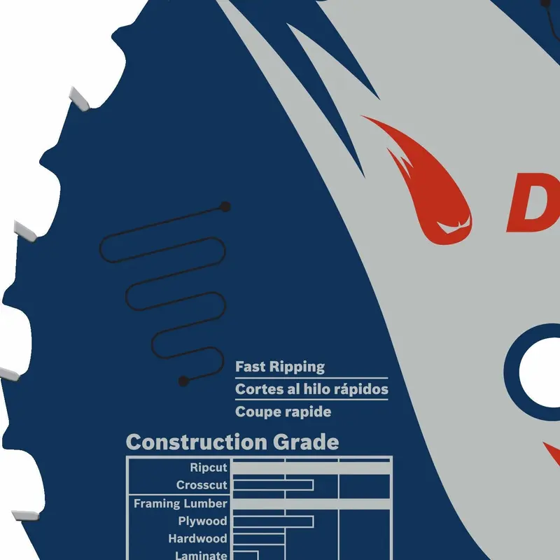 Bosch DCB1024 10-Inch 24 Tooth Edge Circular Saw Blade for Fast Cuts