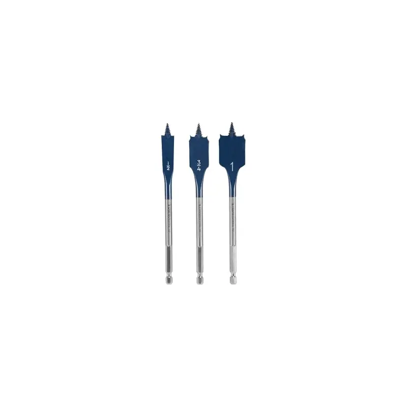 Bosch DSB5003 3-Piece Daredevil Standard Spade Bit Set