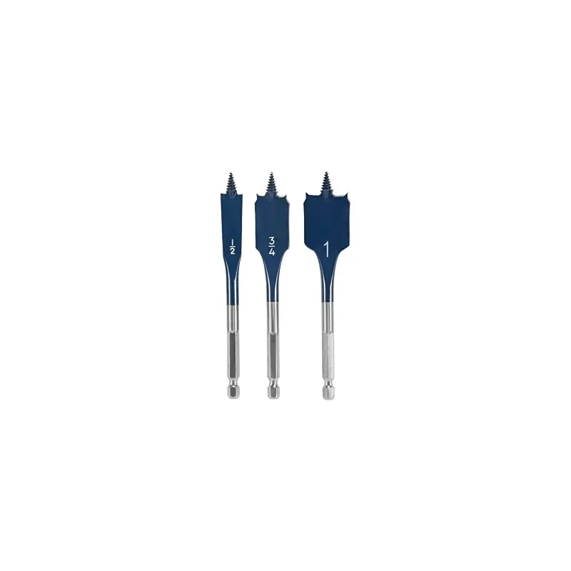 Bosch DSBS5003 3-Piece Daredevil Stubby Length Spade Bit Set