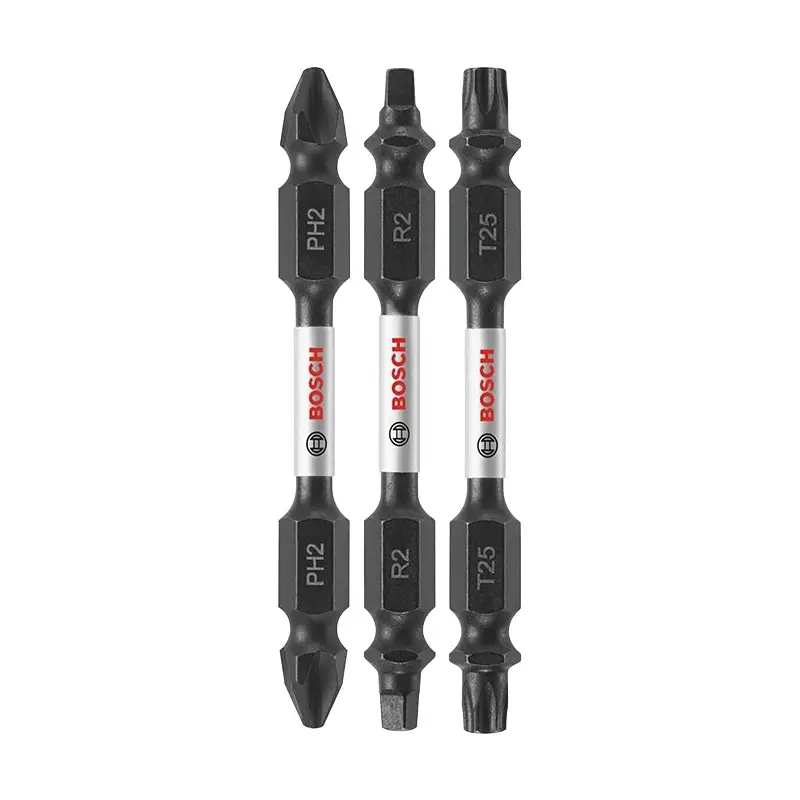 Bosch ITDEV2503 3-Piece Impact Tough 2.5 In. Double-Ended Bit Set