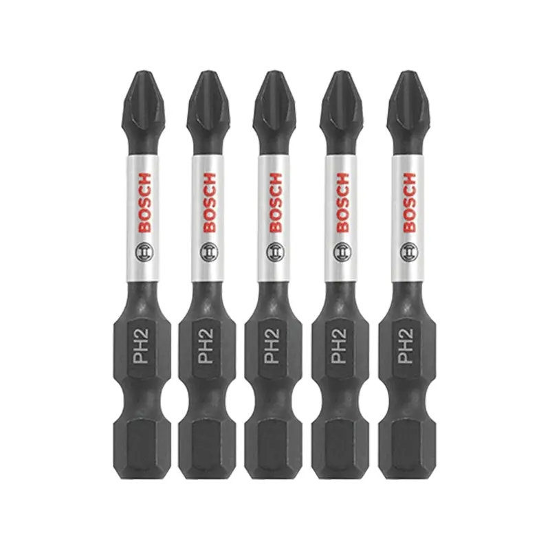 Bosch ITPH2205 5-Piece Impact Tough 2 In. Phillips #2 Power Bits