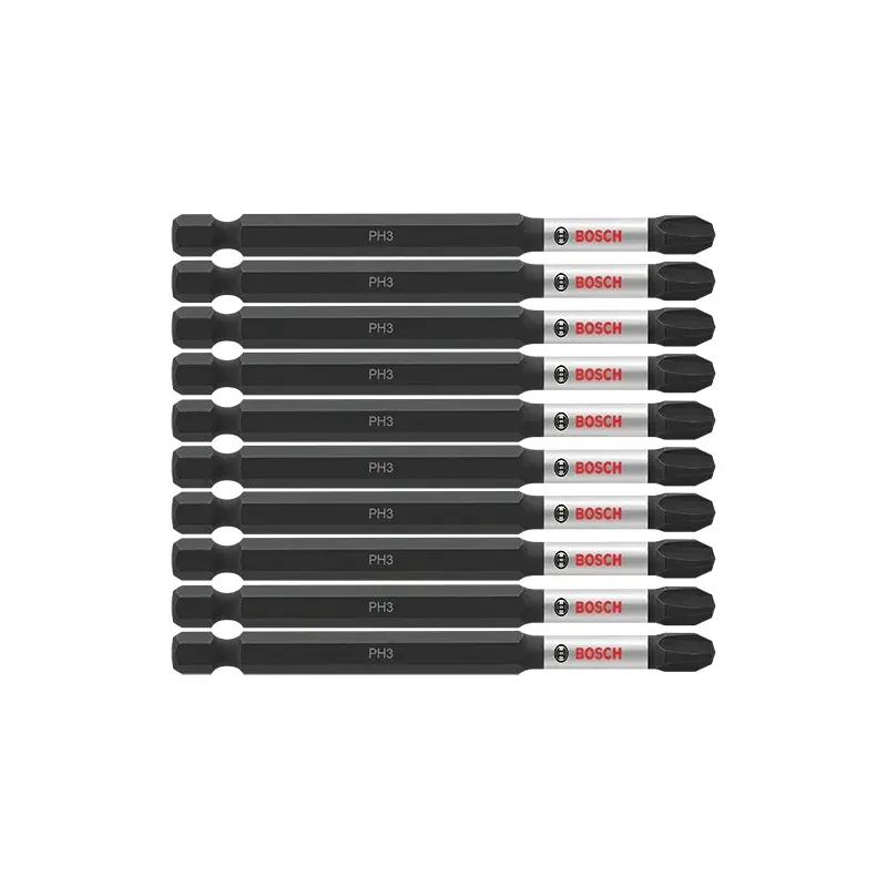 Bosch ITPH335B 10-Piece Impact Tough 3.5 In. Phillips #3 Power Bits
