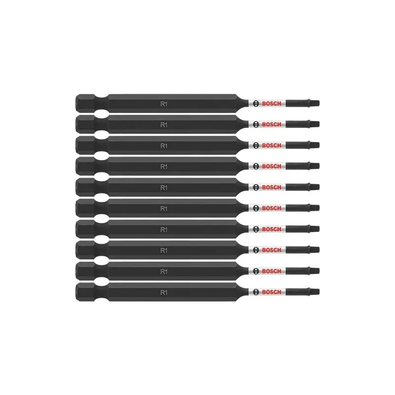 Bosch ITSQ135B 10-Piece Impact Tough 3.5 In. Square #1 Power Bits