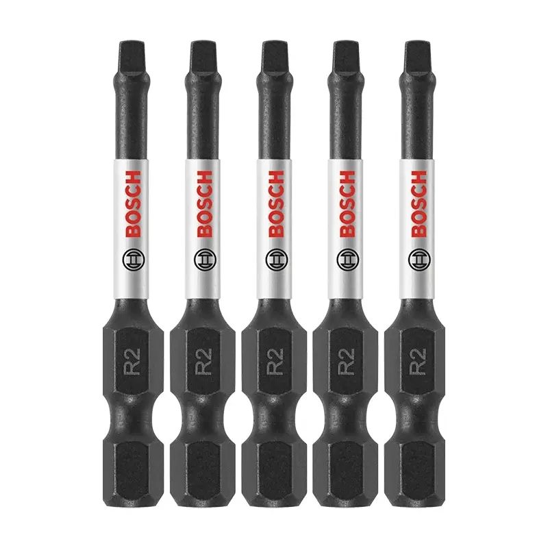 Bosch ITSQ2205 (5) Impact Tough 2 In. Square #2 Power Bits