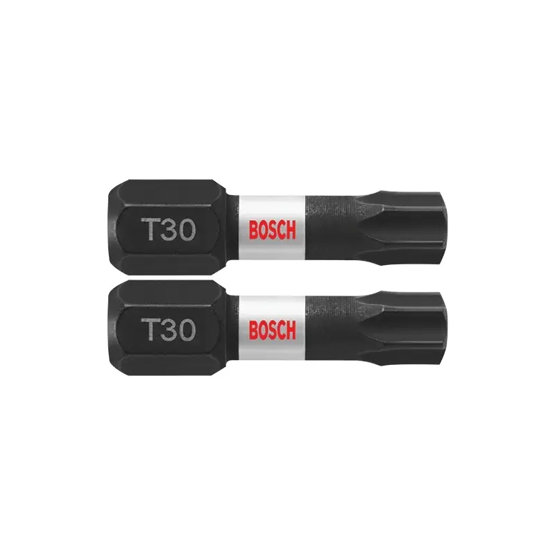 Bosch ITT30102 2-Piece Impact Tough 1 In. Torx #30 Insert Bits