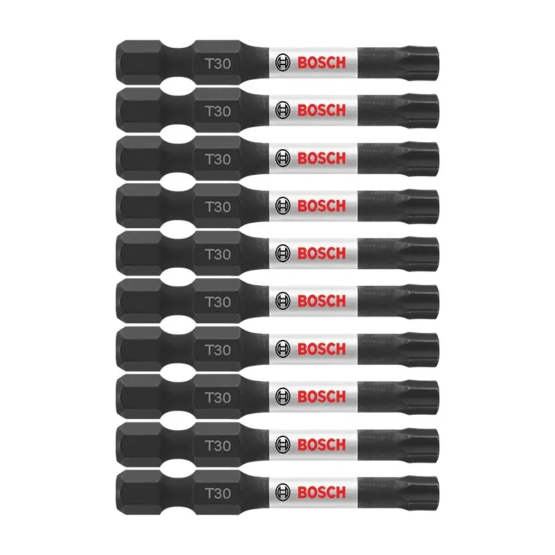 Bosch ITT302B 10-Piece Impact Tough 2 In. Torx #30 Power Bits