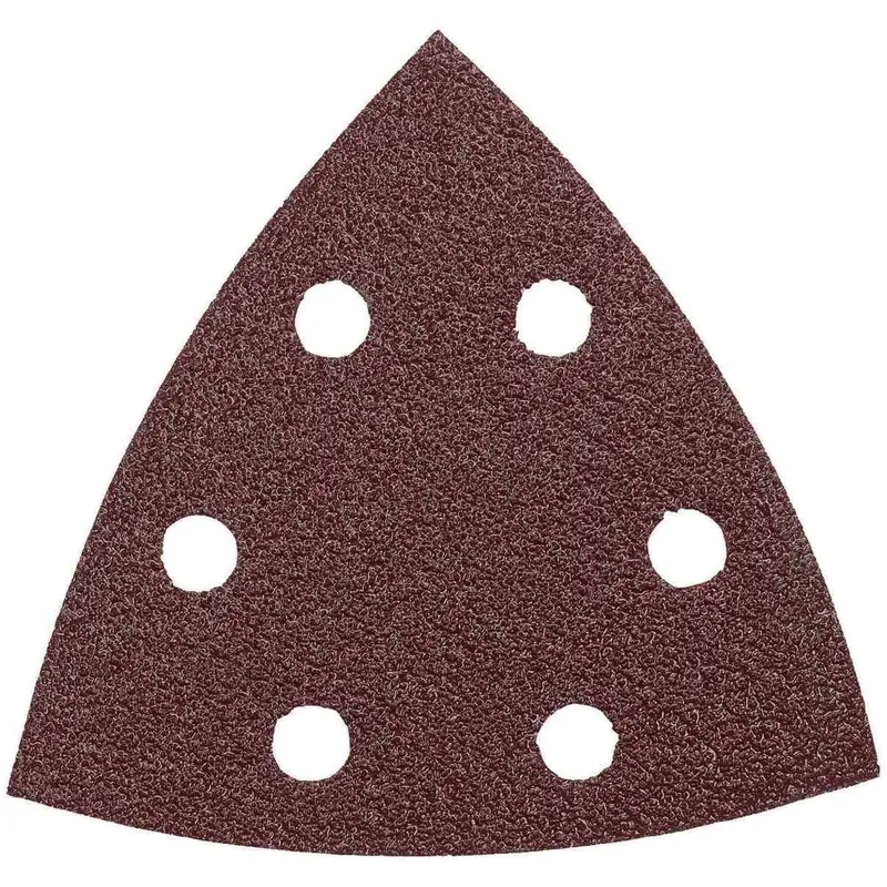 Bosch SDTR080 3-3/4 In. 80 Grit 5-Piece Detail Sander Abrasive Triangles for Wood