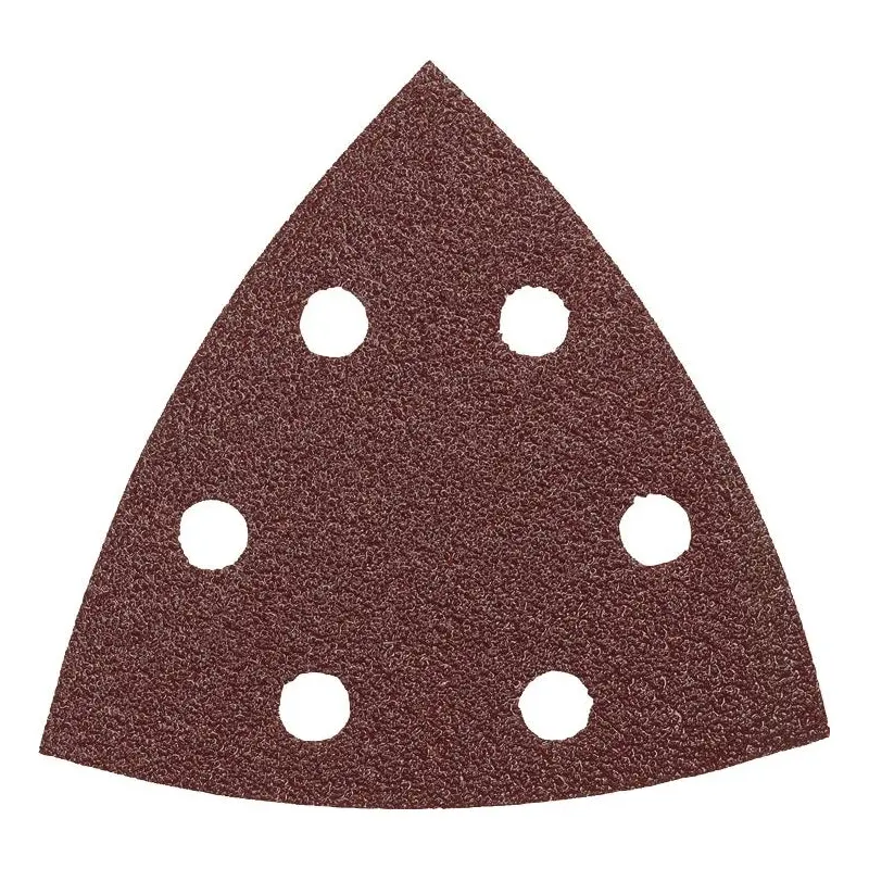 Bosch SDTR180 3-3/4 In. 180 Grit 5-Piece Detail Sander Abrasive Triangles for Wood