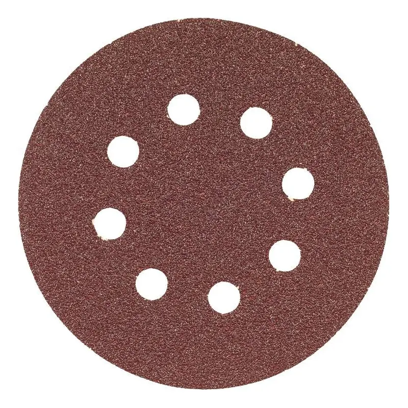 Bosch SR5R060 5-Piece 60 Grit 5 In. 8 Hole Hook-And-Loop Sanding Discs