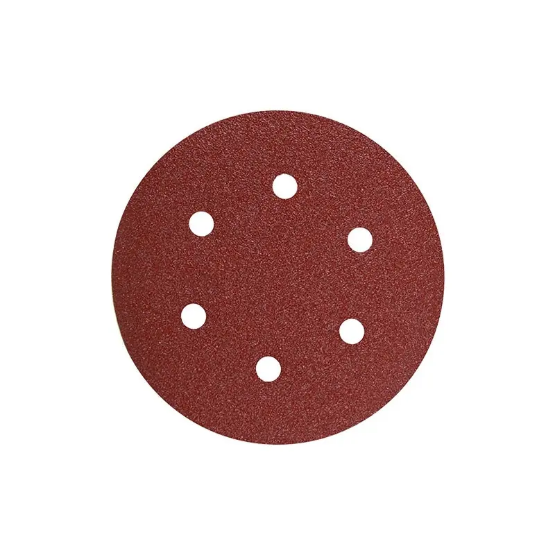 Bosch SR6R320 5-Piece 320 Grit 6 In. 6 Hole Hook-And-Loop Sanding Discs