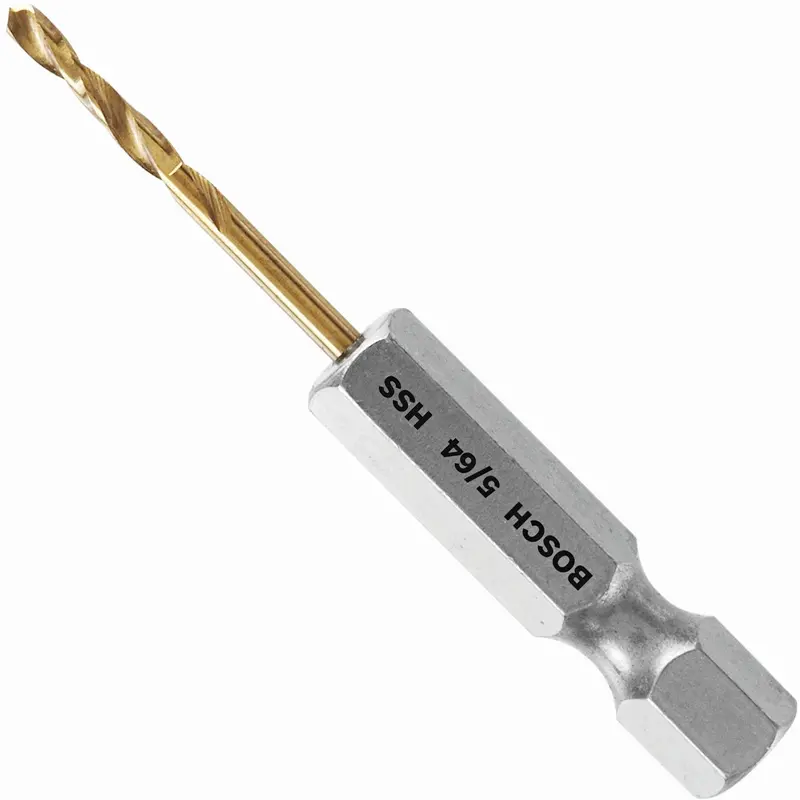 Bosch TI2132IM 5/64 In. Impact Tough Titanium Drill Bit