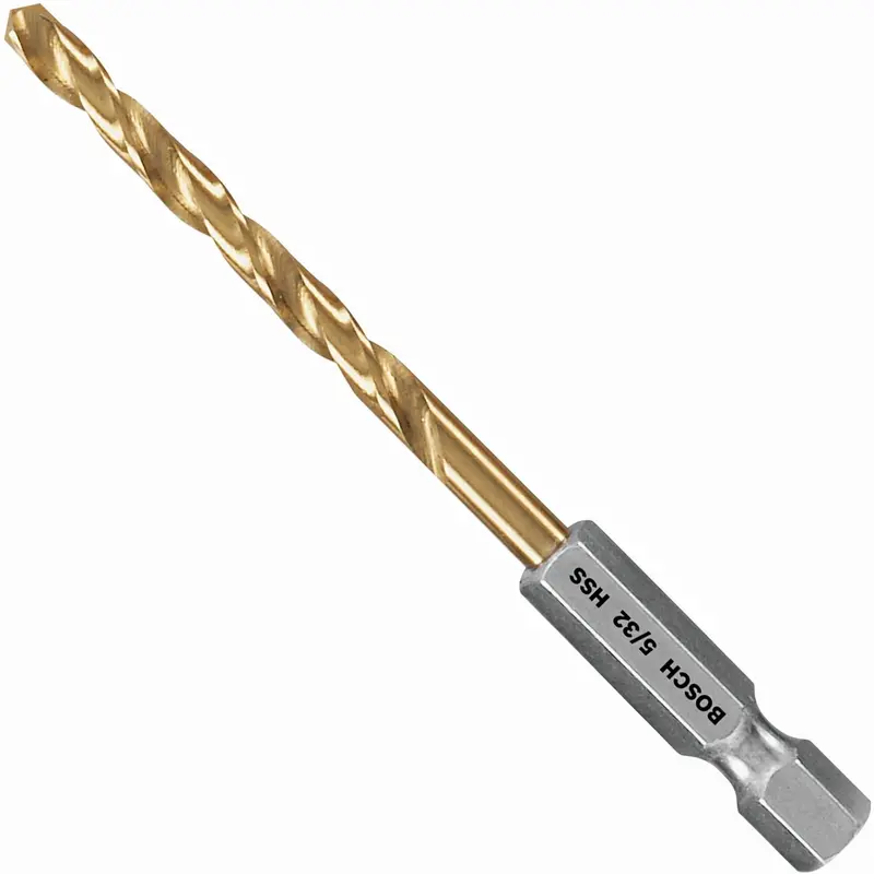 Bosch TI2137IM 5/32 In. Impact Tough Titanium Drill Bit
