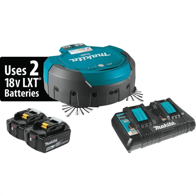 Makita DRC200PT 18V X2 LXT Brushless Cordless Robotic Vacuum Kit (5.0Ah)