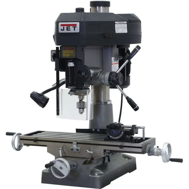 Jet 350018 JMD-18 Mill/Drill With R-8 Taper 115/230V 1Ph