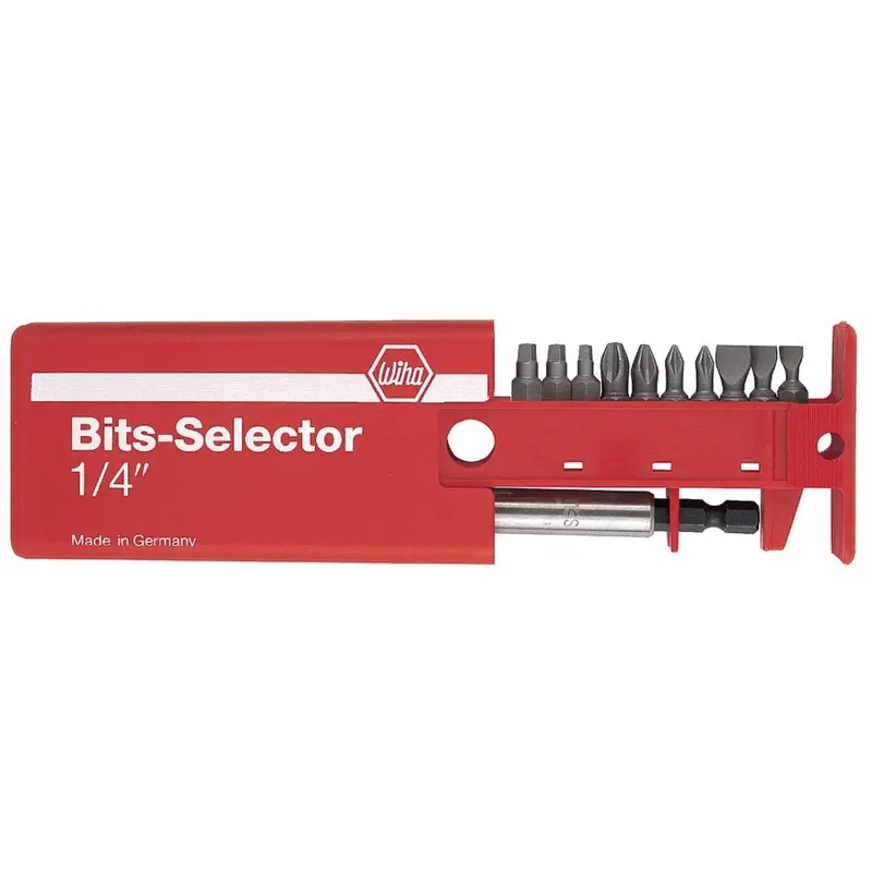 Wiha 79248 Slotted/Phillips/Square Bit Selector