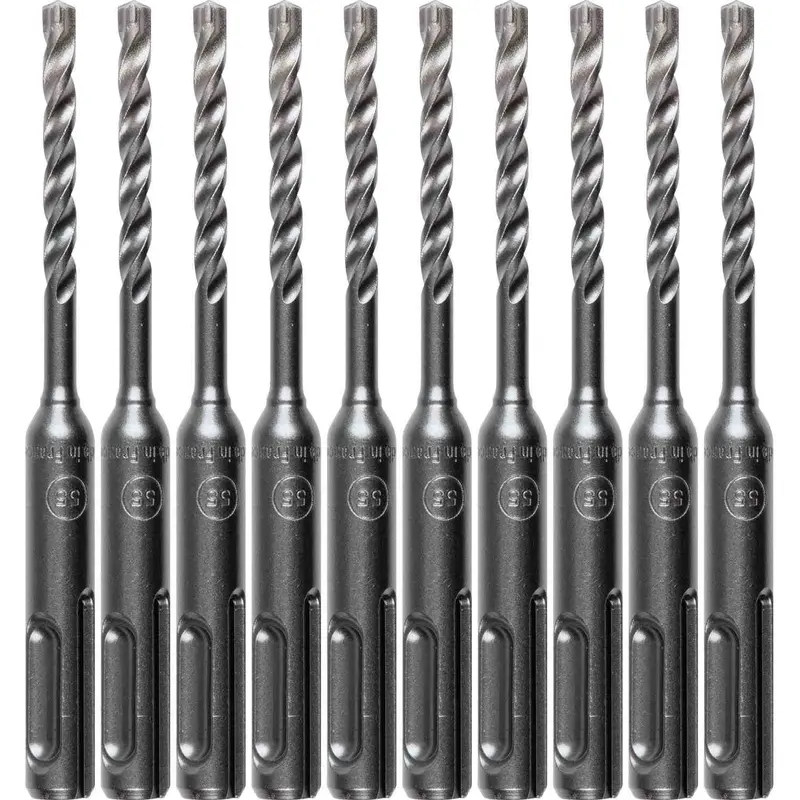 Makita B-61173 3/16" x 4" SDS-PLUS Bit, 3-Cutter, 10/pk