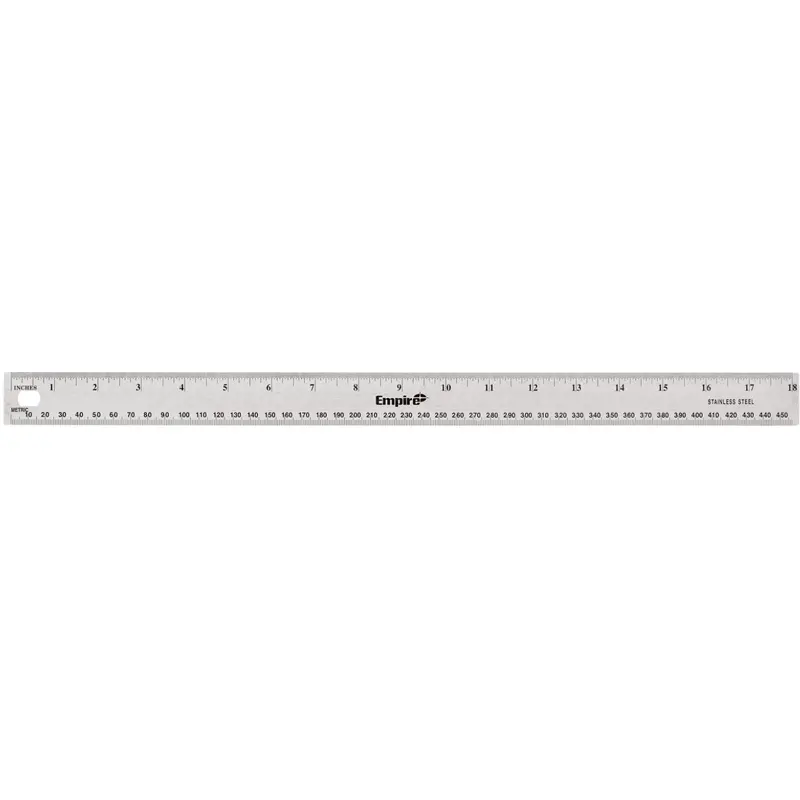 Empire 27318 18-in Stainless Steel Rule