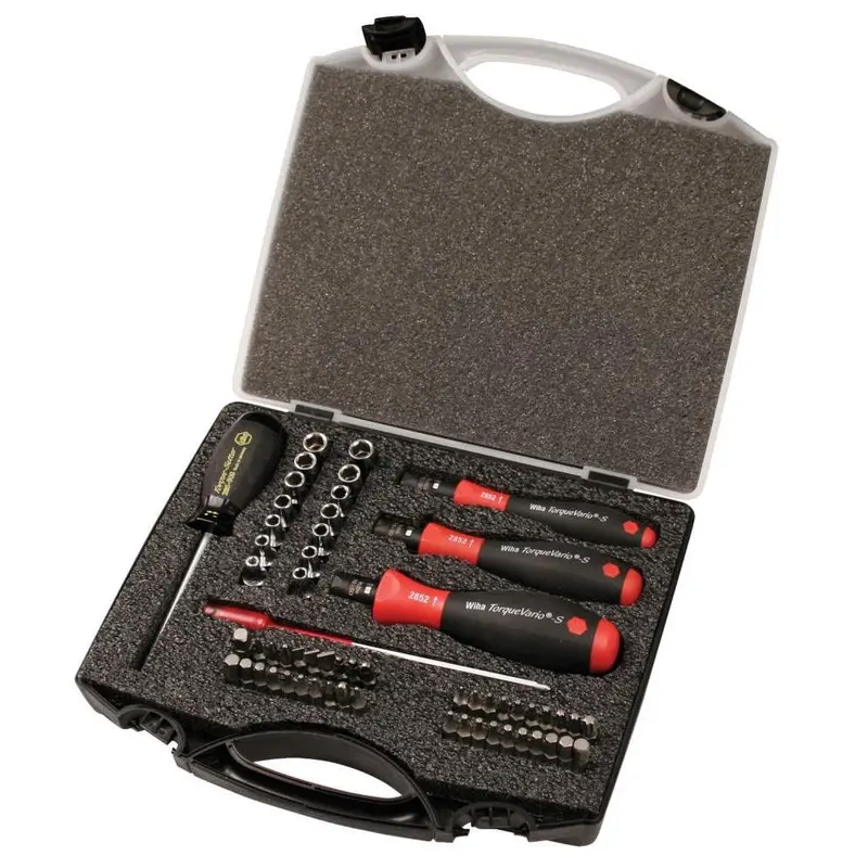 Wiha 28589 Torque Control 59-Piece Set - 1 to 50 In/lbs.