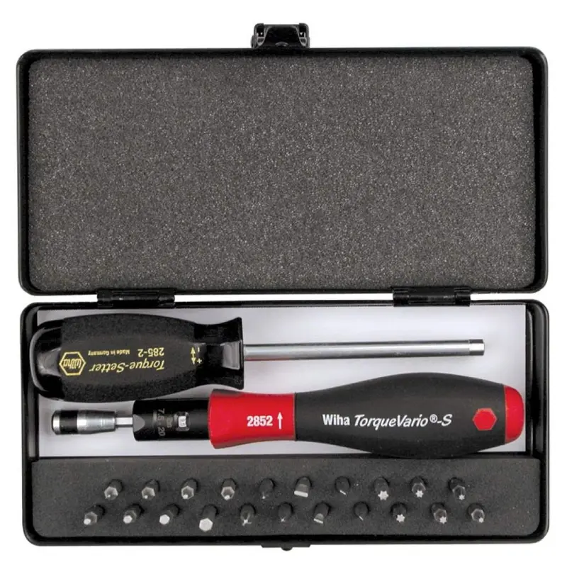 Wiha 28593 TorqueControl 24 Piece Micro-Bit Set