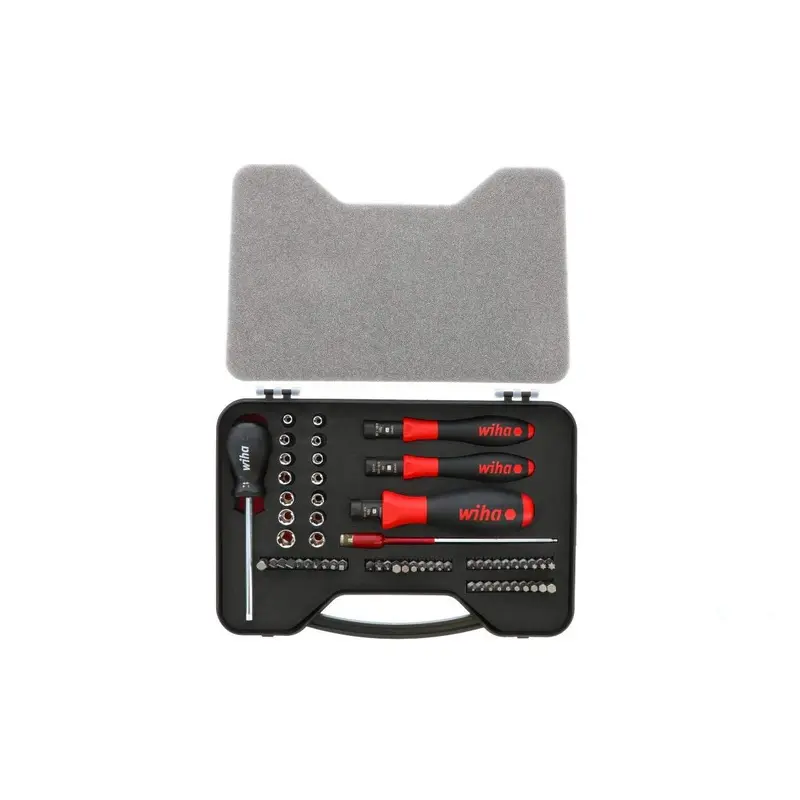 Wiha 28689 TorqueControl 59 Piece Bit Set Nm.