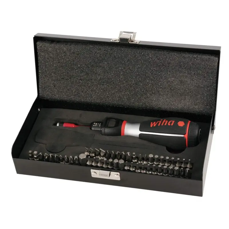 Wiha 28896 iTorque 52 Piece Bit Set 9-45in/lbs