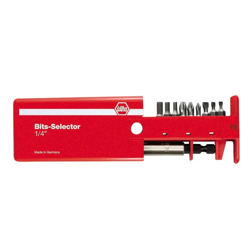 Wiha 71090 Slotted Phillips Hex Bit Selector Set
