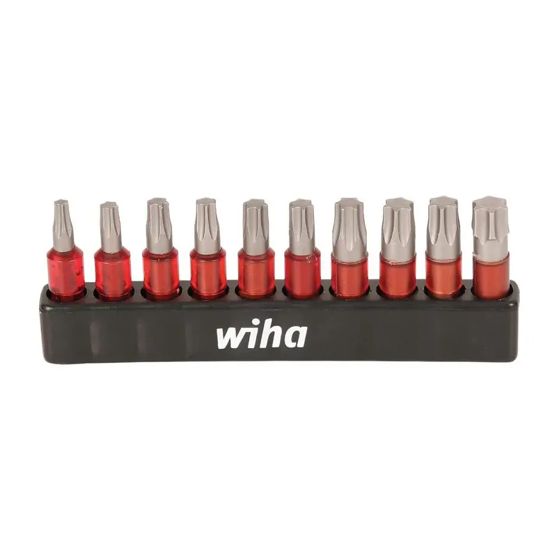 Wiha 76877 Terminator Impact Insert Bits 10-Piece Torx Set T10 to T40