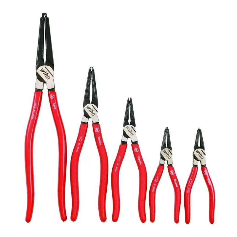 Wiha 32626 Straight Internal Ring Pliers 5 Piece Set