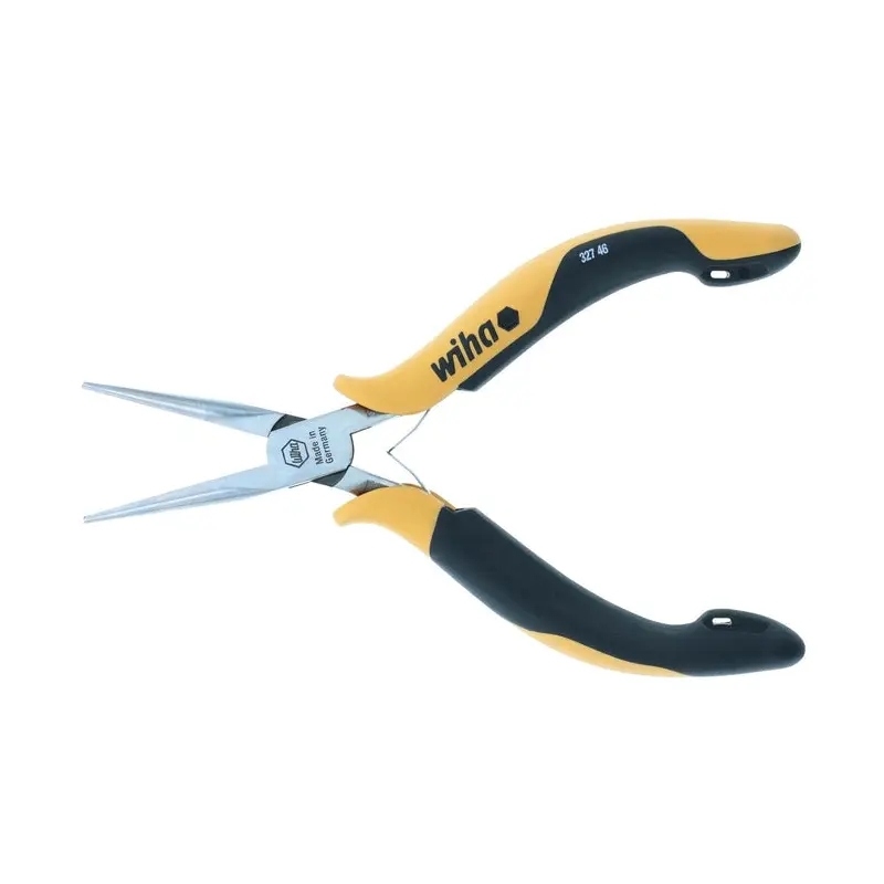 Wiha 32746 ESD Safe Precision Long Needle Nose Pliers