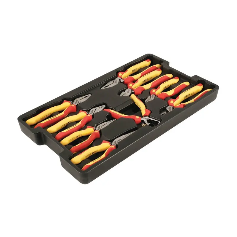 Wiha 32999 9-Piece Insulated Pliers-Cutters Set