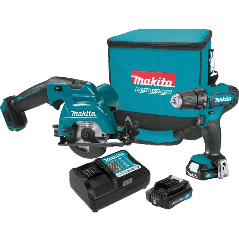 Makita CT233R 12V Max CXT Cordless 2-Piece Combo 2.0Ah Kit
